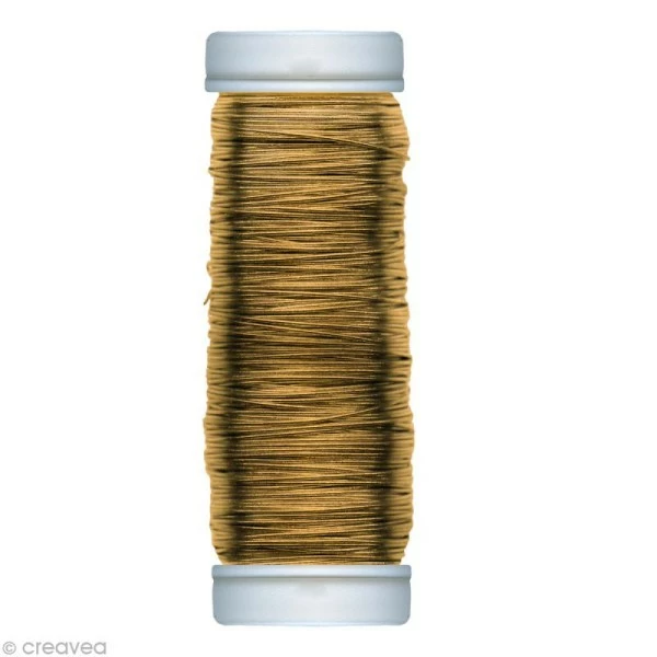 Sortie ✨ Rayher Fil Métallique Pour Fleurs Fil Métallique Laiton Spécial Art Floral 0,30 Mm - 80 M ⌛