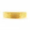Le moins cher 🛒 Czech Beads Exclusive Fil Métallique 9m 30 10yrd Or Enveloppé Artistique Aluminium Perles De L'Artisanat, De Bijoux En Fil D'Enrouler Sur 🔔