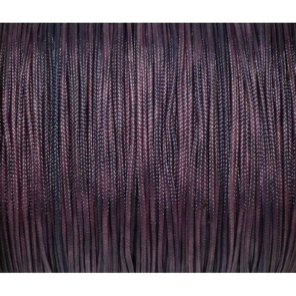 Tout neuf 🌟 La Cuisine Des Perles Fil Nylon 10m Fil De Jade 0,8mm Violet Effet Délavé - Idéal Noeud Coulissant - Shamballa-wrap ❤️ – Image 2