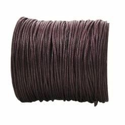 Top 10 ✔️ Czech Beads Exclusive Fil Shamballa 18.3 M 60ft 20yrd Brun Coton Ciré Cordon De Perles Décoratives Chaîne Tressée En Corde Torsadée Sham ❤️