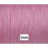 Bon marché 🔔 La Cuisine Des Perles Fil Nylon 10m Fil De Jade 1mm Rose Barbe À Papa - Idéal Noeud Coulissant - Wrap - Shamballa 🎁