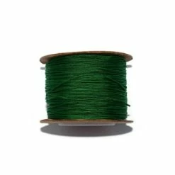 Nouveau 👍 Fais-le Toi-même Fil De Jade Fil Nylon Tressé 0,8 Mm Vert X1 M 🧨