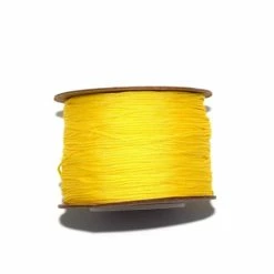 Le moins cher 😀 Fais-le Toi-même Fil De Jade Fil Nylon Tressé 0,8 Mm Jaune X1 M 🤩
