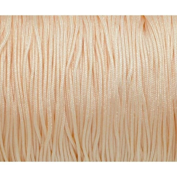 Le moins cher 🔔 La Cuisine Des Perles 10m Fil De Jade 0,8mm Orange Saumon Très Clair Bisque - Fil Nylon Tressé - Jade String 👍 – Image 2