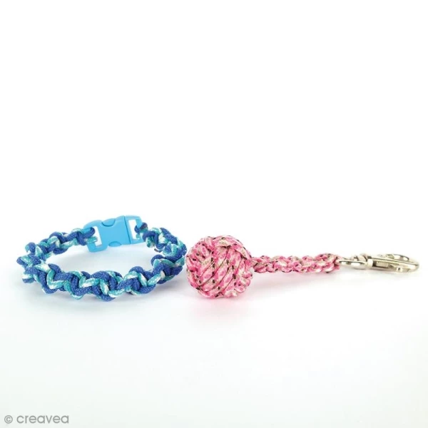 Budget 👏 Graine Créative Fil Paracord Fil Creacord - Savane - 2 Mm X 3 M - 6 Pcs 🎉 – Image 4