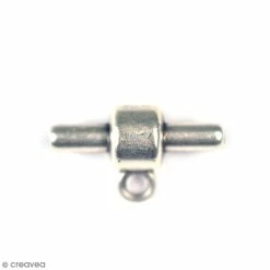 Les meilleures critiques de 👍 Creavea Fermoir Bijoux Fermoir Avec Anneau Pour Corde Buna - Argent ✨