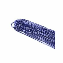 Bon marché ⌛ Fais-le Toi-même Fil Métallique Chaîne Robinet 1.5 Mm Bleu Foncé X10 Cm 😍