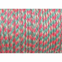 Meilleure affaire 😍 La Cuisine Des Perles Fil Shamballa 6m Cordon Polyester Tressé 1,5mm Gris Bleu Rose Et Blanc Cordelette ✔️