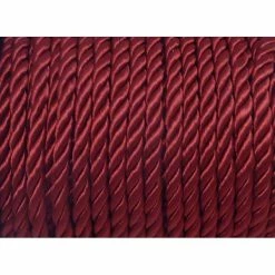 Vente flash ✔️ La Cuisine Des Perles Fil Nylon 1m Cordon Nylon Mouliné 5mm Couleur Grenat, Bordeaux 🎉