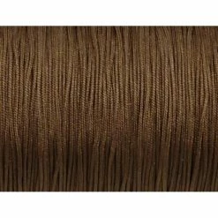 Budget 🤩 La Cuisine Des Perles R-10m Fil De Jade 0,8mm De Couleur Marron Bronze - Idéal Noeud Coulissant - Wrap - Shamball 👏