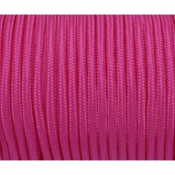 Sortie 🥰 La Cuisine Des Perles Fil Paracord 2m Paracorde 3mm Cordon Nylon Tressé, Gainé Rose Vif 💯