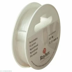Tout neuf 🔥 Rayher Fil Nylon Transparent 0,15 Mm X 50 M 🎁