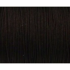 Grosses soldes 🤩 La Cuisine Des Perles 10m Fil De Jade 0,8mm De Couleur Marron Foncé Brun - Idéal Noeud Coulissant - Wrap - Shamballa ⌛