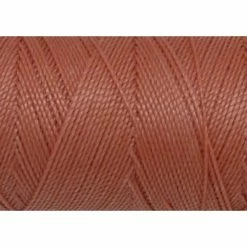 Acheter 🎉 La Cuisine Des Perles Fil Nylon 5m Fil Polyester Ciré 0,8mm De Couleur Rose Saumon Mat 😍