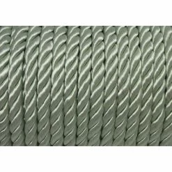 Budget 👏 La Cuisine Des Perles Fil Nylon 1m Cordon Nylon Mouliné 5mm Couleur Vert Pâle ⭐