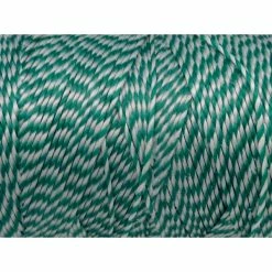 Acheter ⌛ La Cuisine Des Perles Fil Nylon 5m Fil Polyester Ciré 0,8mm Bicolore Vert Et Blanc ✨