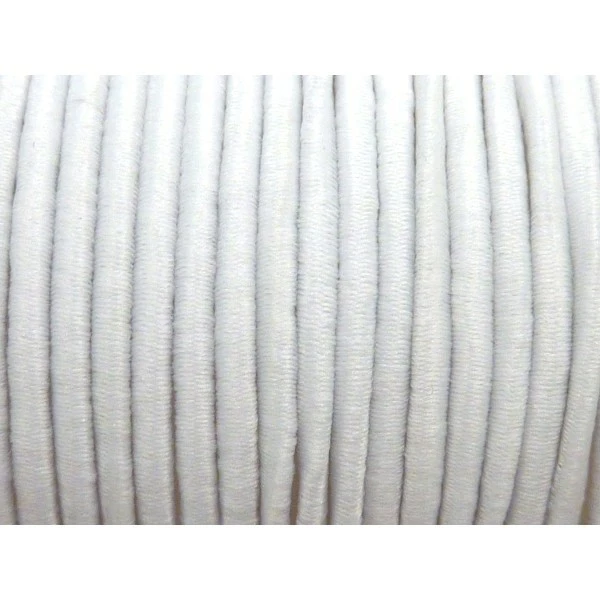 Meilleure vente 😍 La Cuisine Des Perles Fil élastique 4m Elastique 2mm Rond Blanc 🧨 – Image 2