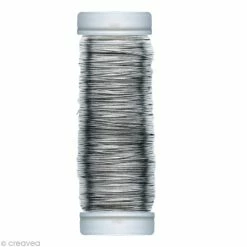 Tout neuf 🧨 Rayher Fil Métallique Pour Fleurs Fil Métallique Cuivre Argenté Spécial Art Floral 0,25 Mm - 100 M 🎁