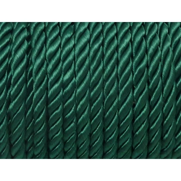 Coupon 🎉 La Cuisine Des Perles Fil Nylon 1m Cordon Nylon Mouliné 5mm Couleur Vert Bouteille 👏 – Image 2