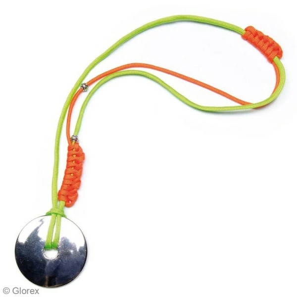 De gros 🎉 Glorex Fil Paracord Assortiment Paracord - Blanc, Bleu Foncé, Bleu Clair - 3 X 3 Mètres 🤩 – Image 4