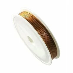 Budget 🌟 Présentoirs Pour Bijoux Accessoires Création Fil Câblé 0.45 Mm En Bobine De 50 Mètres 🛒