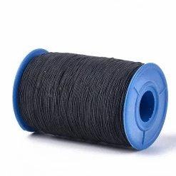 Tout neuf 🔔 CHLOE-SHOP Fil élastique Noir 0.6 Mm X 10 M 💯