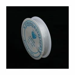 Coupon 💯 Perlesmania Fil élastique PS110214728 PAX 2 BOBINES D'environ 10m De Fil ELASTIQUE Cristal 0.8mm Transparent 🛒