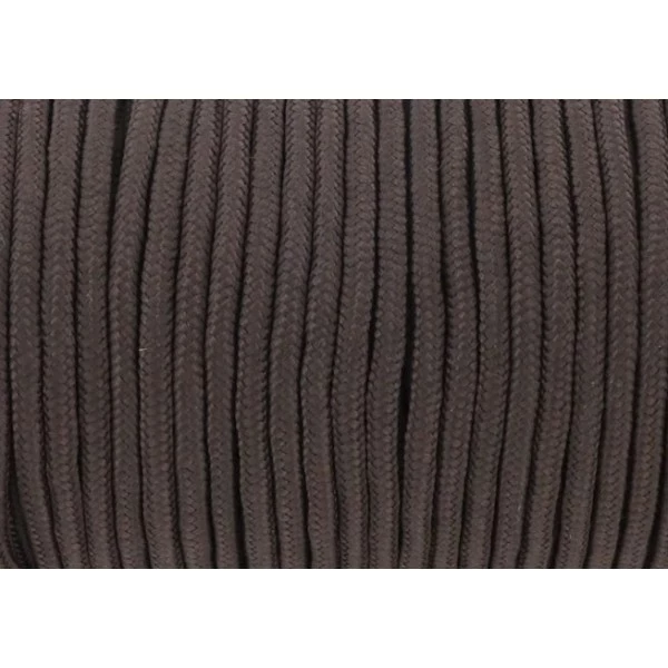 Budget ✔️ La Cuisine Des Perles Fil Paracord 2m Paracorde Marron Café Cordon Nylon Tressé 4,5mm X 2mm - 7 Fils - Corde Nylon Gainé 🎉 – Image 2