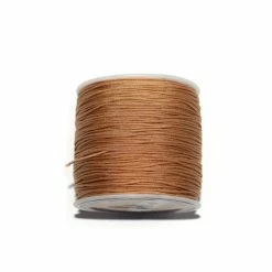 Offres 😍 Fais-le Toi-même Fil Nylon Tressé 0,8 Mm Beige Foncé X1 M ⌛