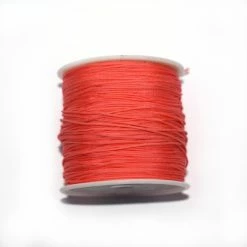 Nouveau 👍 Fais-le Toi-même Fil De Jade Fil Nylon Tressé 0,8 Mm Corail X1 M 🥰