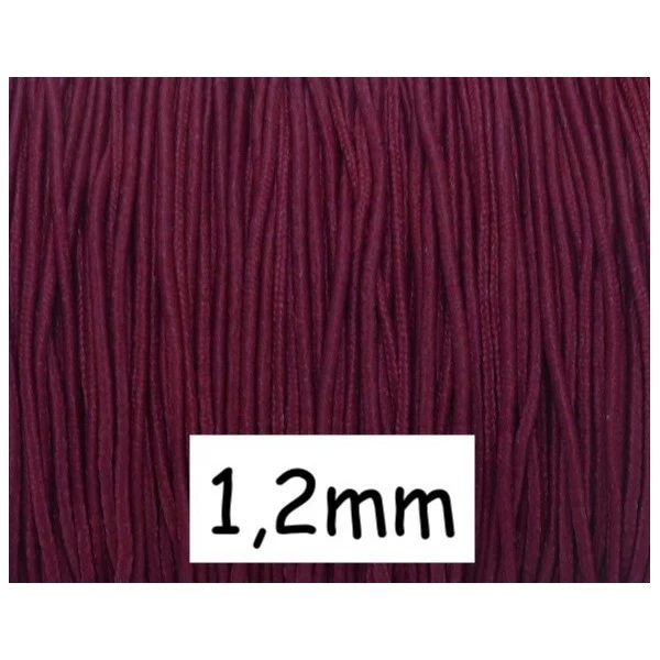 Top 10 💯 La Cuisine Des Perles Fil élastique 4m Elastique Rond 1,2mm Rouge Prune 😍