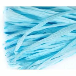 Promo 🎁 Czech Beads Exclusive Fil Nylon 5m Bleu Ciel Mat Plat Raphia Bande En Nylon De Broderie à La Main En Fil D'Orfèvrerie Luneville Tamb 🤩