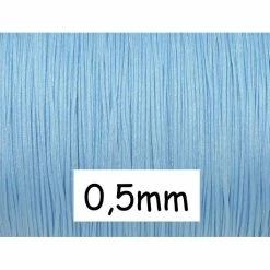 Top 10 💯 La Cuisine Des Perles 10m Fil De Jade 0,5mm Bleu Clair- Idéal Noeud Coulissant 😀