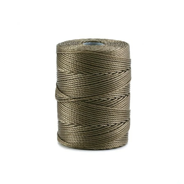 Offres ⭐ Fais-le Toi-même Fil Nylon Bobine De Micro-corde C-lon 0,45 Mm Marron Antique 🤩