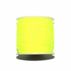 Promo 🤩 Fais-le Toi-même Fil De Jade Fil Nylon Tressé 0,8 Mm Jaune Fluo X1 M 🎁