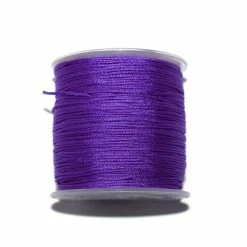 Offres 🎉 Fais-le Toi-même Fil De Jade Fil Nylon Tressé 1 Mm Violet X1 M 😀