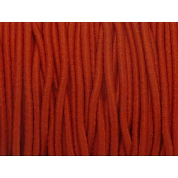 Vente flash 🤩 La Cuisine Des Perles Fil élastique 4m Elastique Rond 2mm De Couleur Rouge Vif 🔥 – Image 2