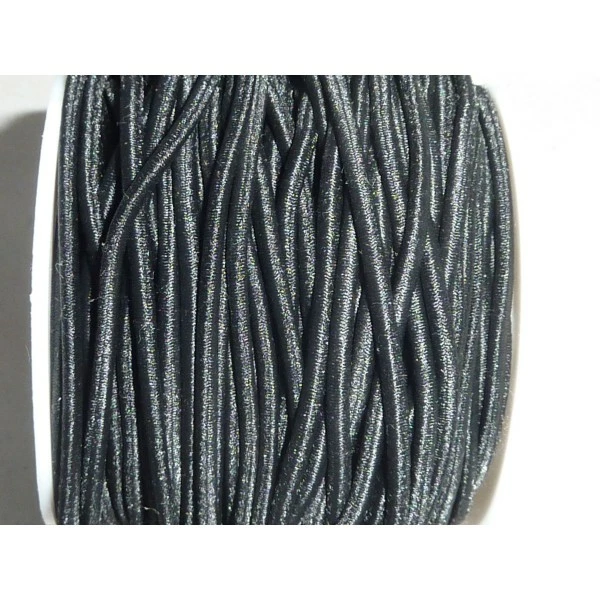 Sortie 👍 La Cuisine Des Perles Fil élastique R-1m Fil Élastique 2,3mm De Couleur Noir 😉 – Image 3