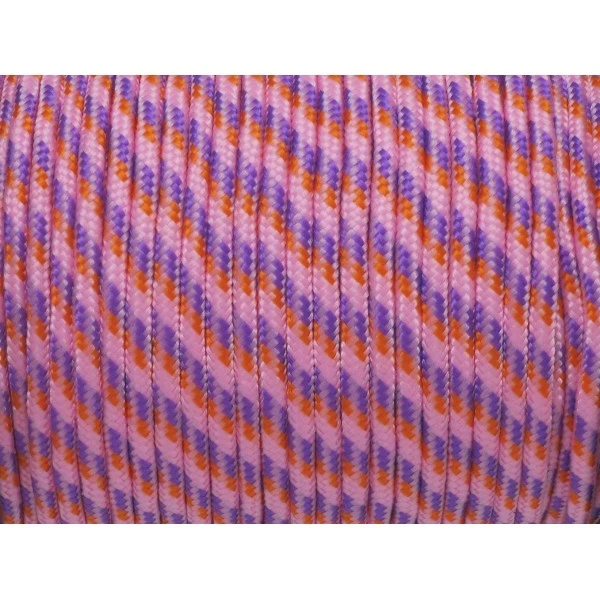 Top 10 ⌛ La Cuisine Des Perles Fil Paracord 2m Paracorde 3mm Cordon Nylon Tressé Corde Nylon Gainé Rose Parme Orange 🛒