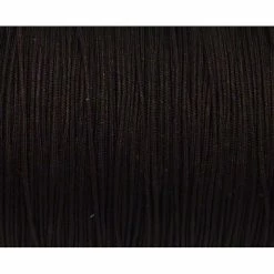 Bon marché 😀 La Cuisine Des Perles Fil Nylon 10m Fil De Jade 1mm De Couleur Marron Foncé Brun - Idéal Noeud Coulissant - Wrap - Shamballa 🎁