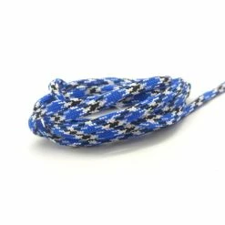 Vente flash ✨ La Cuisine Des Perles Fil Paracord 2m Paracorde Bleu, Blanc Et Noir Cordon Nylon Tressé 4,5mm X 2mm - 7 Fils - Corde Nylon Gainé 😉